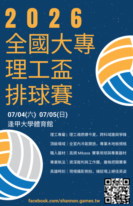 2026 全國大專院校理工盃圖片